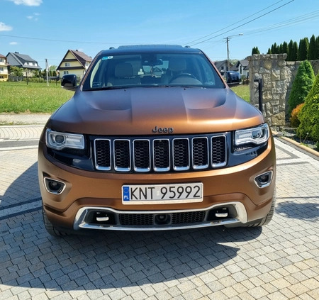 Jeep Grand Cherokee cena 98500 przebieg: 209000, rok produkcji 2014 z Jasień małe 154